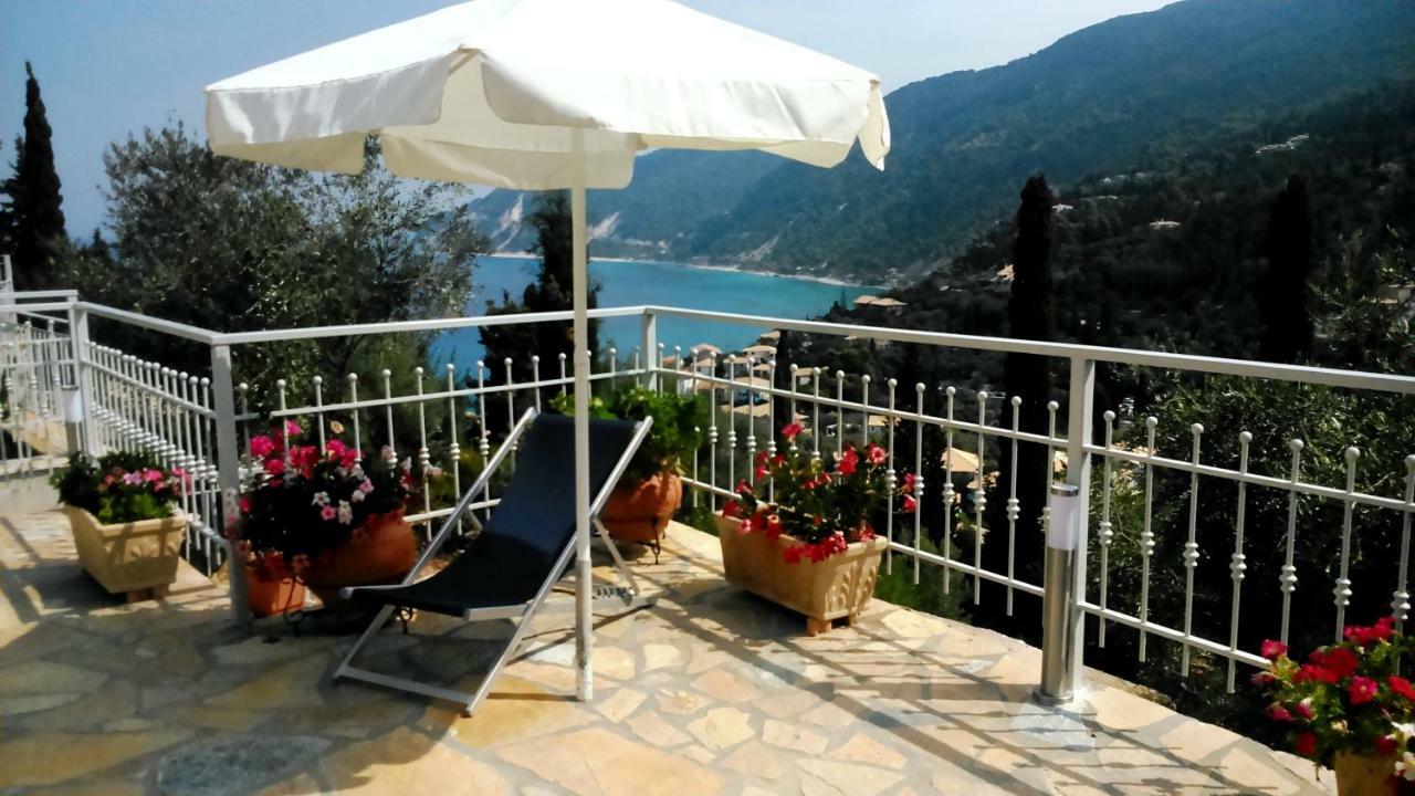 Vila Deep Blue-Apartment Selana Sea View Áyios Nikítas Extérieur photo